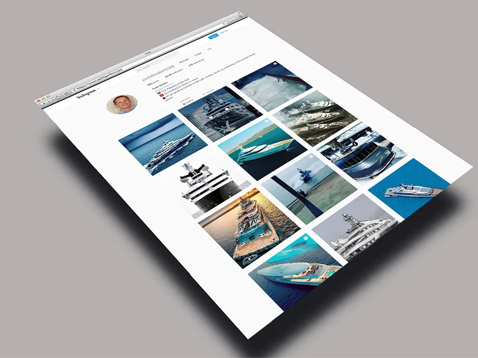 social media yacht marketing for superyachts and brokers with LIME yachts brokerage