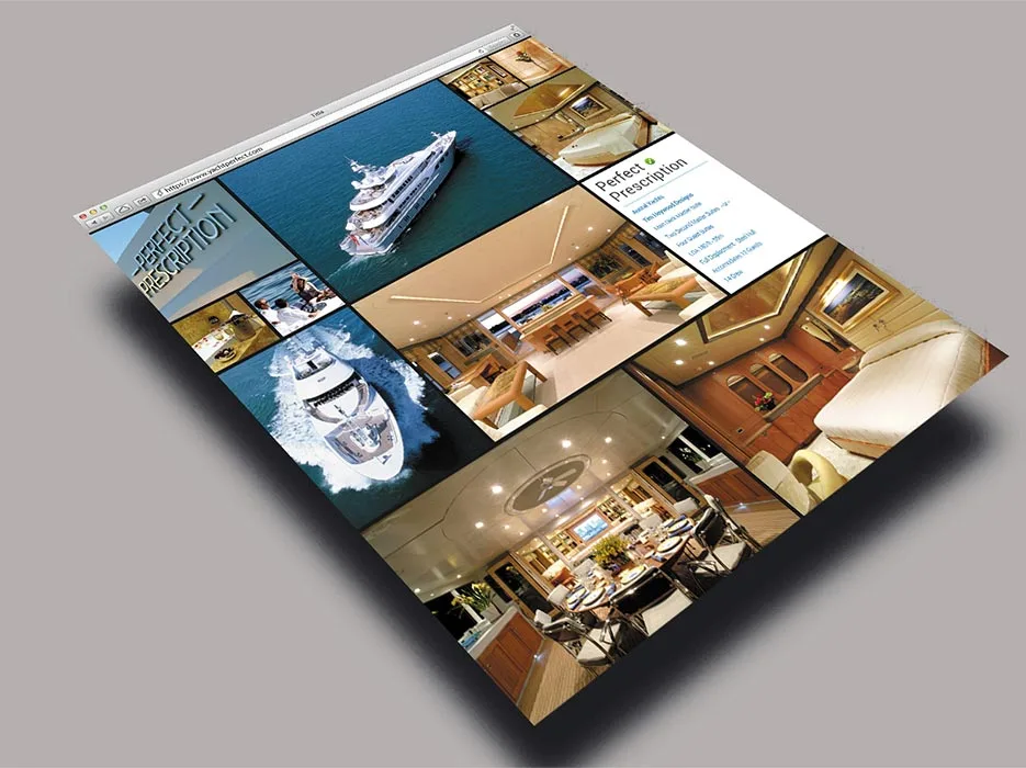 superyacht marketing and digital brochures for ipads with LIME yachts brokerage