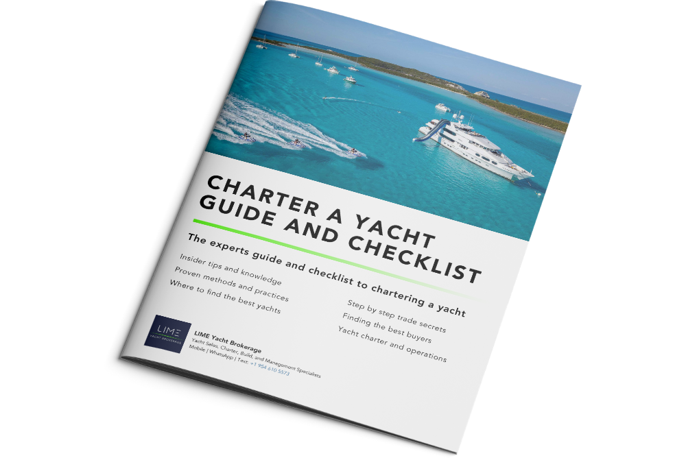 charter a yacht renters guide